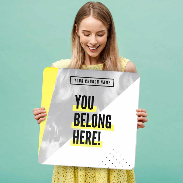 Church Dots - Greeting Signs