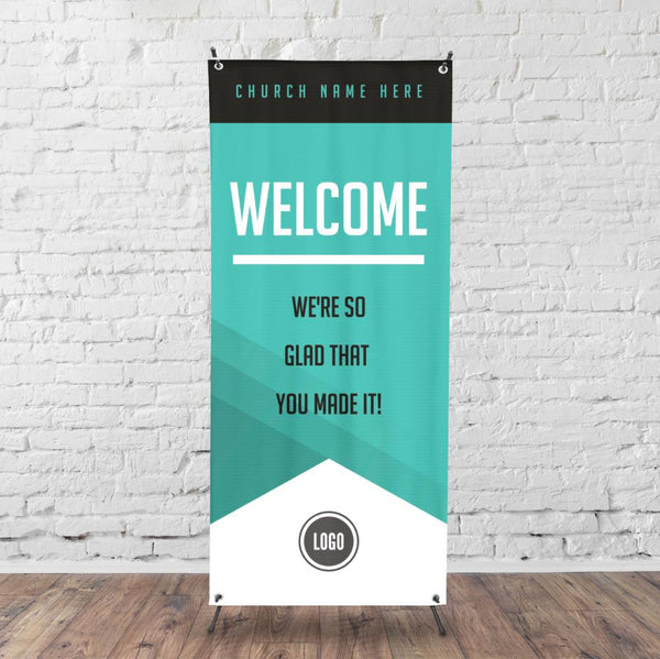 Gradient Banner - X-Stand Banner