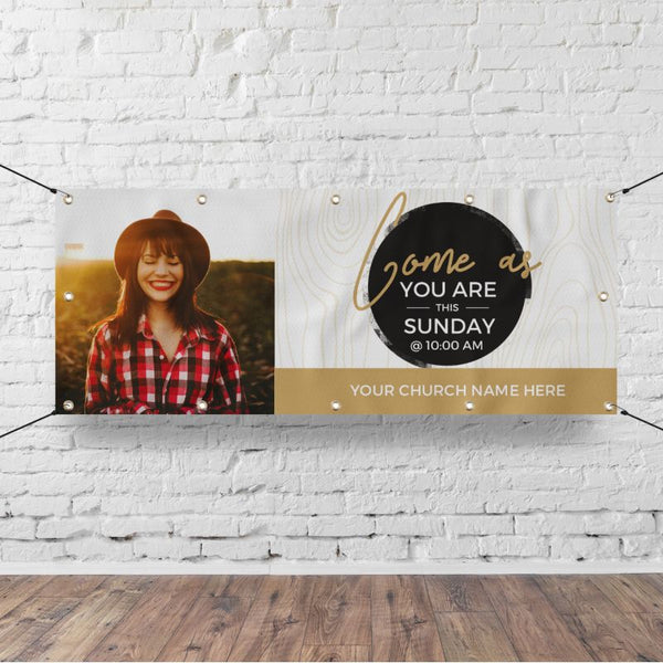 Come As You Are - Horizontal Banner