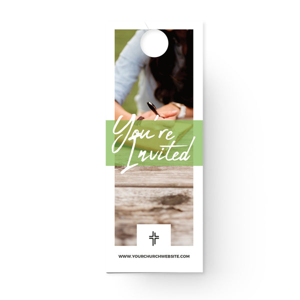 You're Invited Bible - Door Hanger