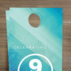 Blue Cloud Anniversary - Door Hanger