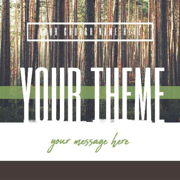Forest Yearly Theme - Social Media Graphic