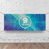 Blue Cloud Anniversary - Horizontal Banner