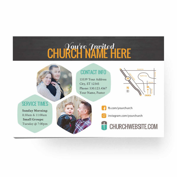 You're Invited Burst - Standard Invitation Card