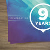 Blue Cloud Anniversary - Standard Invitation Card