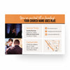 You're Invited Modern Orange - Standard Invitation Card
