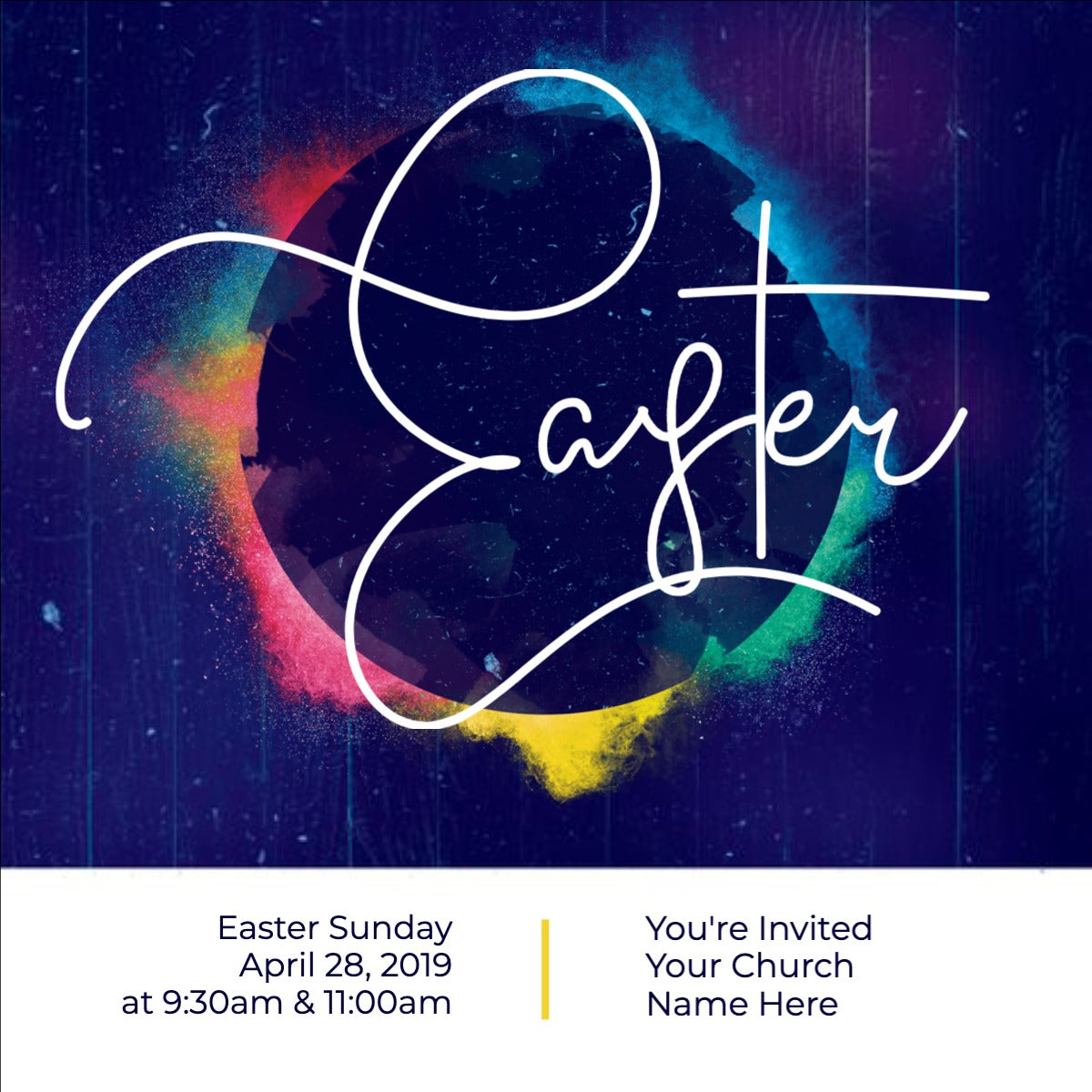 Easter Bright Powder - Social Media Graphic
