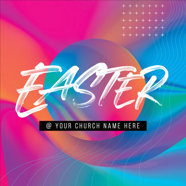 Easter Colorful - Social Media Graphic