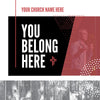 You Belong Here Red Box - Social Media Graphic