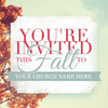 You're Invited Fall - Social Media Graphic
