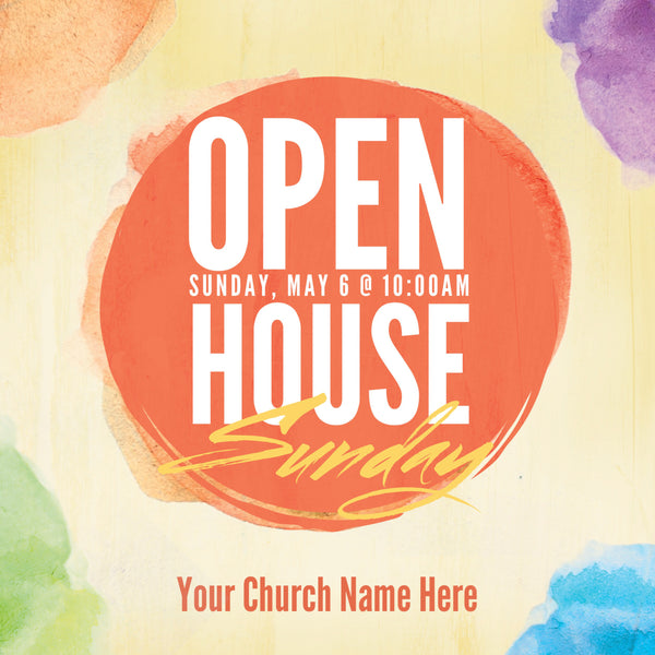 Open House Paint - Social Media Graphic