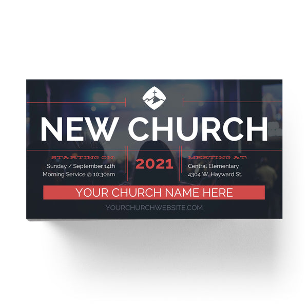 New Church Red Lines - Large EDDM Mailer