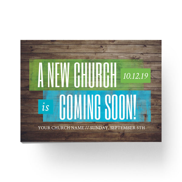 A New Church Coming Soon - Small EDDM Mailer