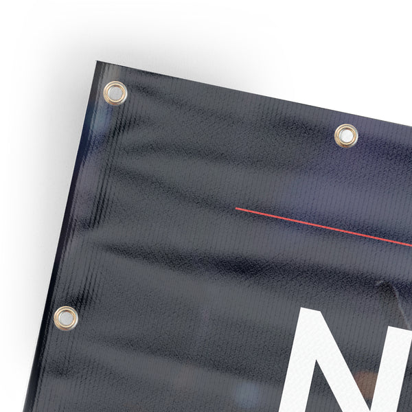 New Church Red Lines - Horizontal Banner