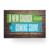 A New Church Coming Soon - Standard Invitation Card