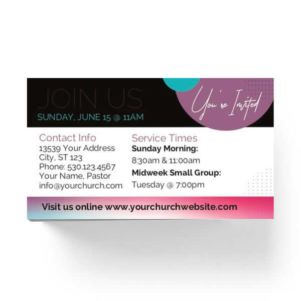 You're Invited Grand Opening - Mini Invitation Card