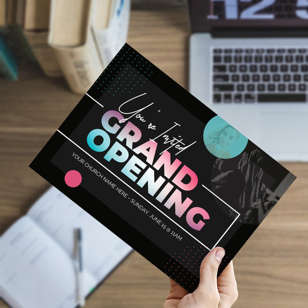 You're Invited Grand Opening - Small EDDM Mailer