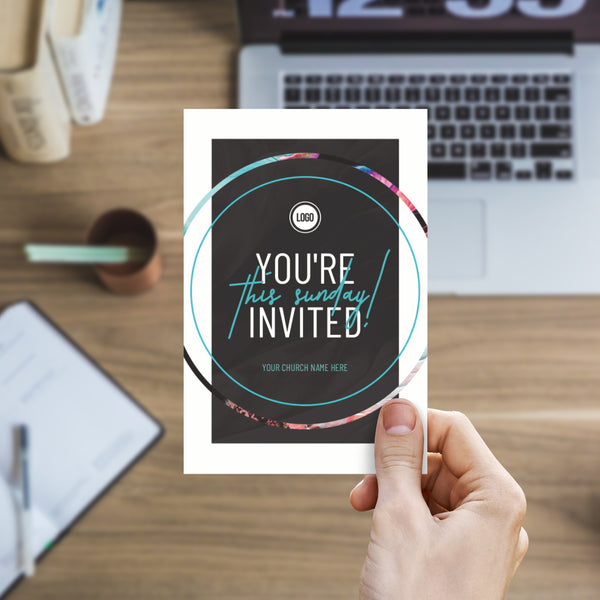 You're Invited This Sunday - Standard Invitation Card