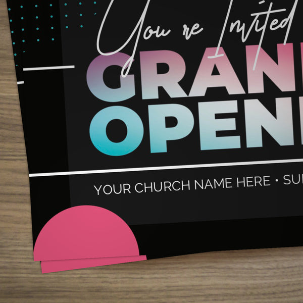You're Invited Grand Opening - Large EDDM Mailer