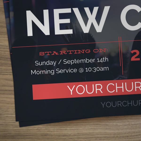 New Church Red Lines - Large EDDM Mailer