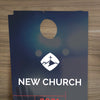 New Church Red Lines - Door Hanger